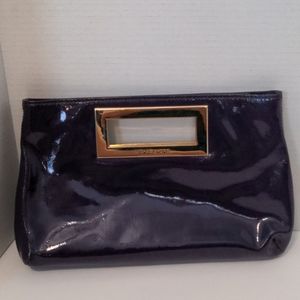 Michael Kors purple clutch